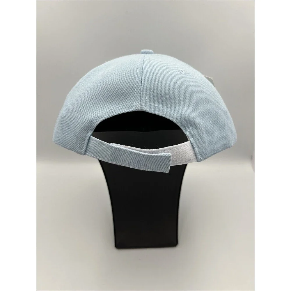 Bride Pearl Cap NWT Blue Rhinestone Bachelorette Adjustable Baseball Hat